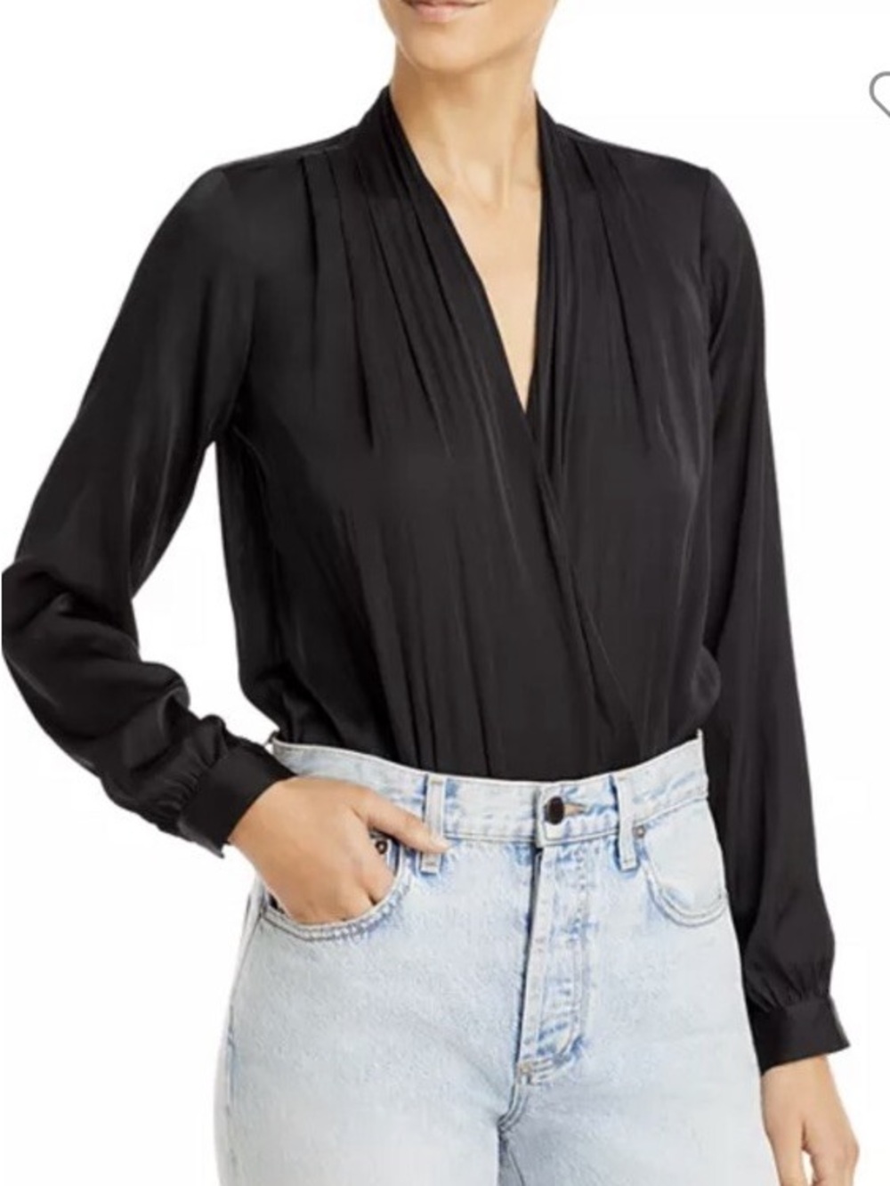 NWT Paige Sevilla long sleeve bodysuit